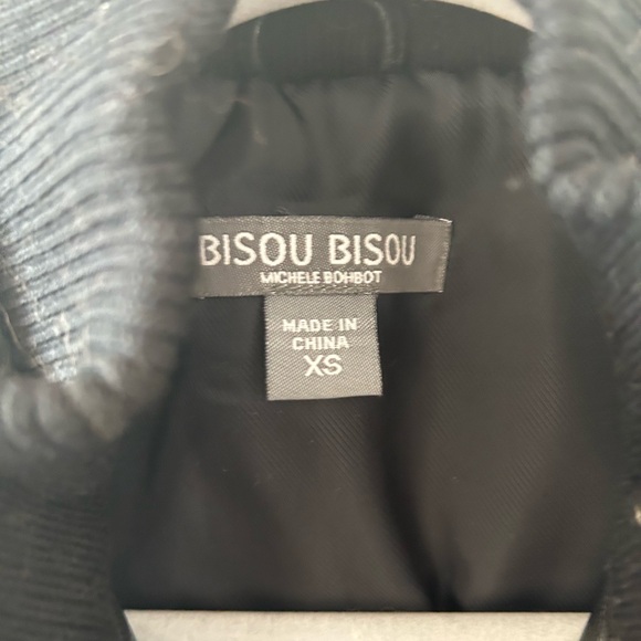 Bisou Bisou black leather belted trench - Picture 2 of 3